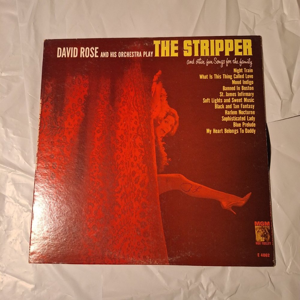 david rose and his orchestra the stripper lp record